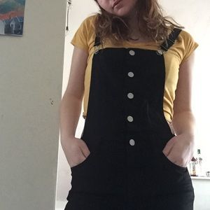 Black overalls Kendall and Kylie